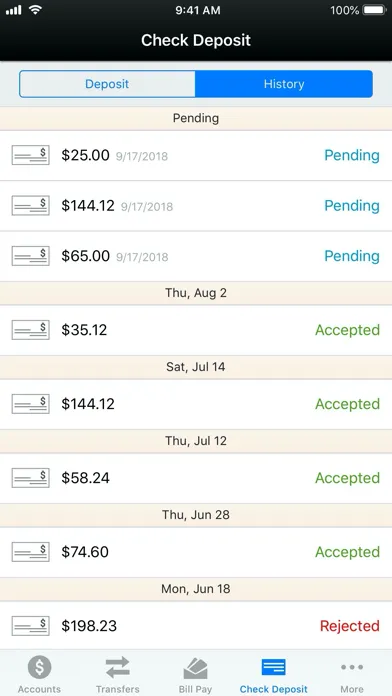 Philadelphia FCU Mobile Screenshots
